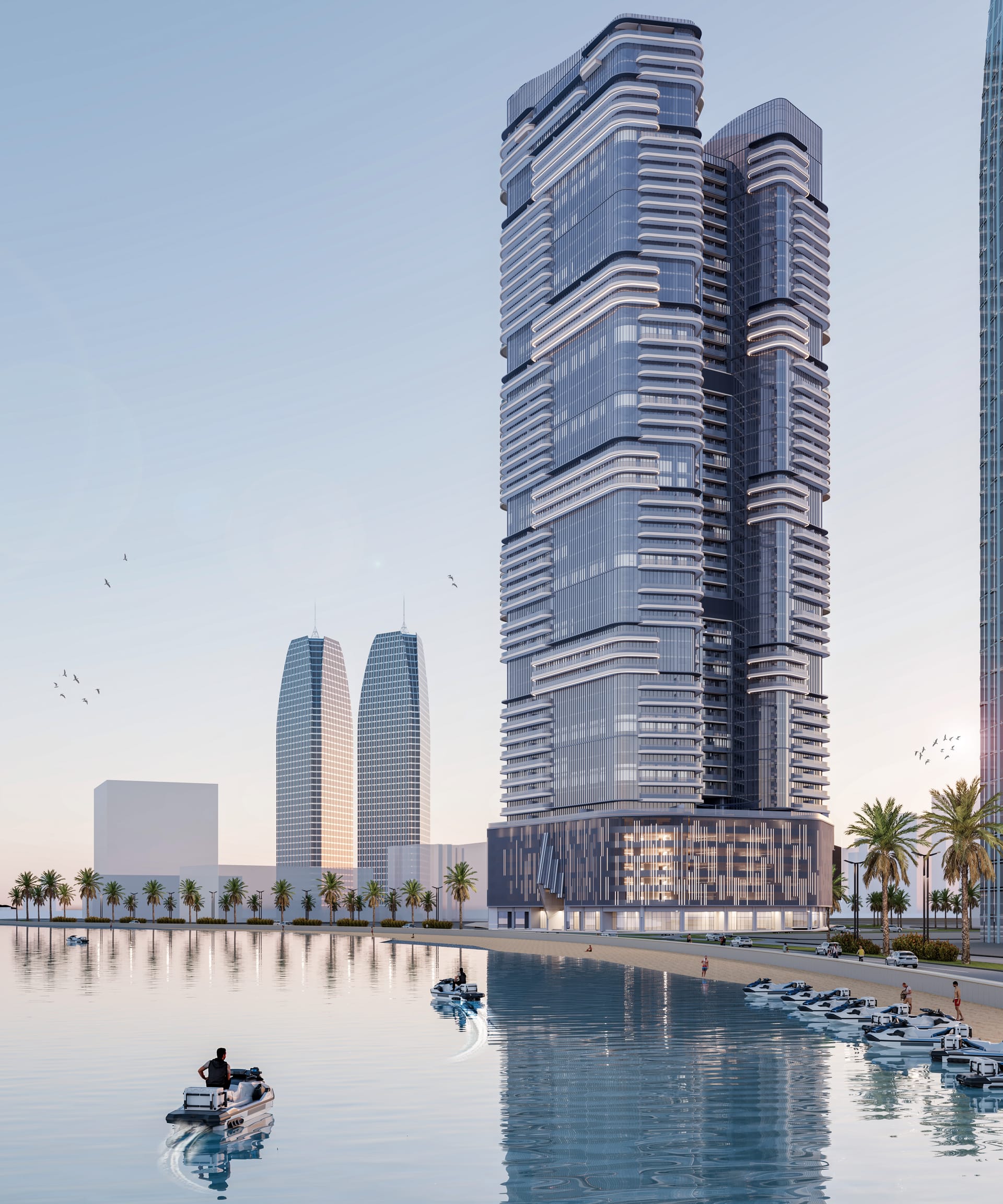 Joud Tower - B+G+5P+48